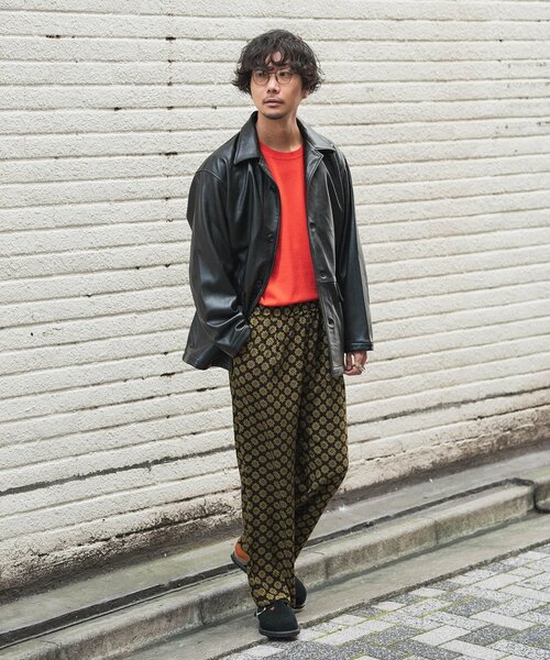 EDIFICE（エディフィス）の「16ゲージ クルーネック ニット（ニット/セーター・メンズ・ホワイト/チャコールグレー/ブラック/ベージュ/ネイビー/レッド/ブルー/グリーン・SMALL/MEDIUM/LARGE/X-LARGE）」の16枚目の写真