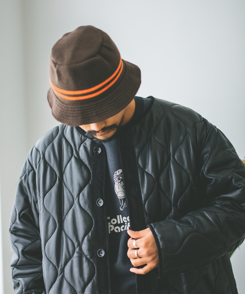 JOURNAL STANDARD(ジャーナルスタンダード)の「シープレザー キルティング ミリタリー ライナー(ブルゾン・メンズ・ブラック・MEDIUM/LARGE)」の6枚目の写真