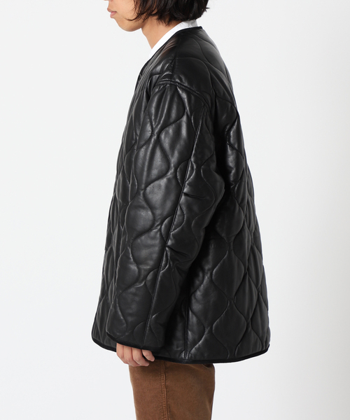 シープレザー キルティングミリタリーライナー シープレザー キルティング ミリタリー ライナー | ジャーナル