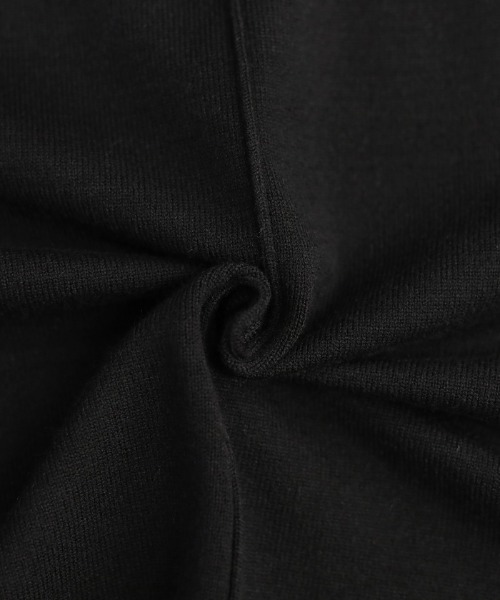 select MOCA by son（セレクトモカバイソン）の「リンキングタートルニットベスト（ベスト・レディース・ブラック/ホワイト・FREE）」の8枚目の写真