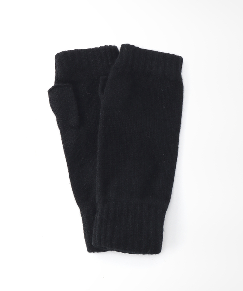TWEED MILL(ツイードミル)の「【TWEEDMILL/ツイードミル】FINGERLESS MITTS:手袋(手袋・レディース・ブラック/ライトグレー/ベージュ/ブルー/オレンジ・FREE)」の18枚目の写真