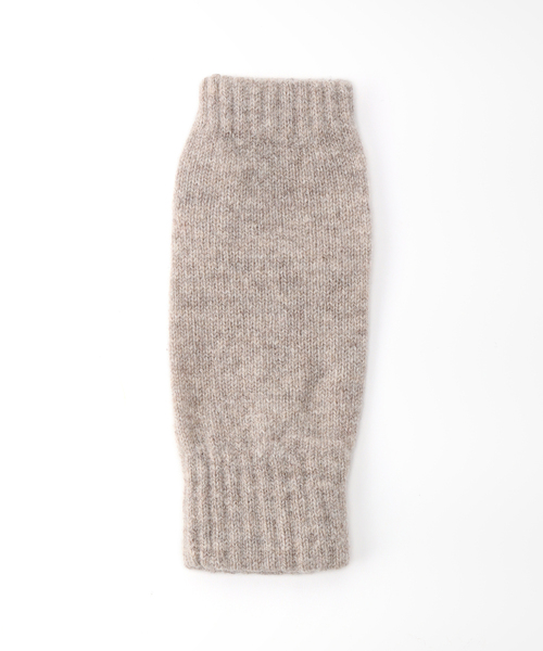 TWEED MILL(ツイードミル)の「【TWEEDMILL/ツイードミル】FINGERLESS MITTS:手袋(手袋・レディース・ブラック/ライトグレー/ベージュ/ブルー/オレンジ・FREE)」の8枚目の写真