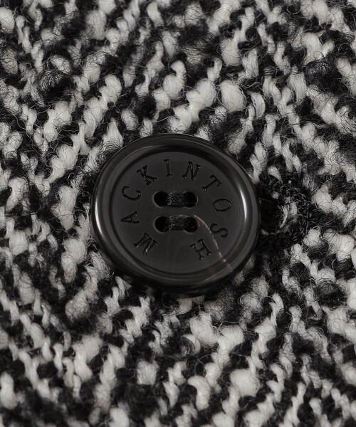 MACKINTOSH LONDON(マッキントッシュ ロンドン)の「【DURRIS/デュリス】ウールツイードコート(その他アウター・レディース・ブラック・38)」の4枚目の写真