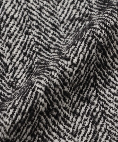 MACKINTOSH LONDON(マッキントッシュ ロンドン)の「【DURRIS/デュリス】ウールツイードコート(その他アウター・レディース・ブラック・38)」の8枚目の写真