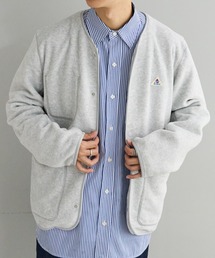 GEVACO | 【GEVACO/ゲバコ】両面起毛マイクロフリースノーカラージャケット(ノーカラージャケット)