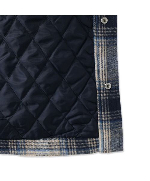 Guess（ゲス）の「Tartan Checked Shirt jacket（ブルゾン・メンズ・グリーン/ブルー・SMALL/MEDIUM/LARGE/X-LARGE）」の9枚目の写真