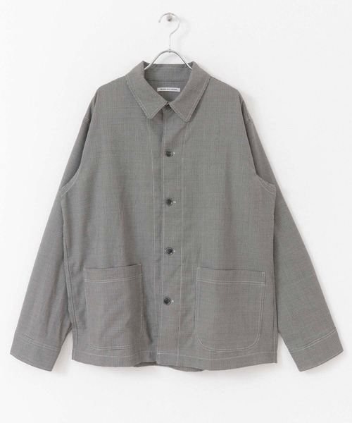 WORK NOT WORK URBAN RESEARCH（ワークノットワークアーバンリサーチ）の「WORK NOT WORK　Dobby Work Jacket（その他アウター・メンズ・ブラック/グレー・MEDIUM/LARGE）」の13枚目の写真