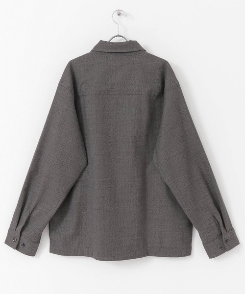 WORK NOT WORK URBAN RESEARCH（ワークノットワークアーバンリサーチ）の「WORK NOT WORK　Dobby Work Jacket（その他アウター・メンズ・ブラック/グレー・MEDIUM/LARGE）」の15枚目の写真