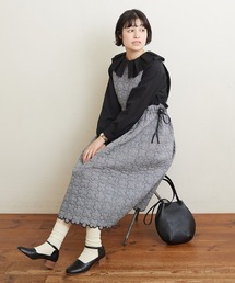 bulle de savon | はなとまるキルティング　ワンピース(ワンピース)