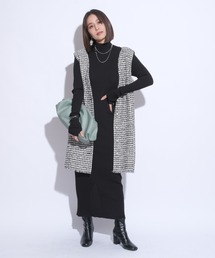 Mystrada（マイストラーダ）の「ツイードミニジャンスカ（ワンピース