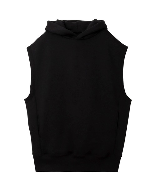 andme（アンドミー）の「裏起毛スウェットパーカーベスト（パーカー・レディース・ブルー/ブラック/ブラウン/オートミール・FREE）」の19枚目の写真