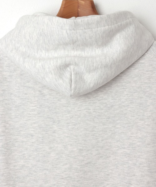 andme（アンドミー）の「裏起毛スウェットパーカーベスト（パーカー・レディース・ブルー/ブラック/ブラウン/オートミール・FREE）」の7枚目の写真