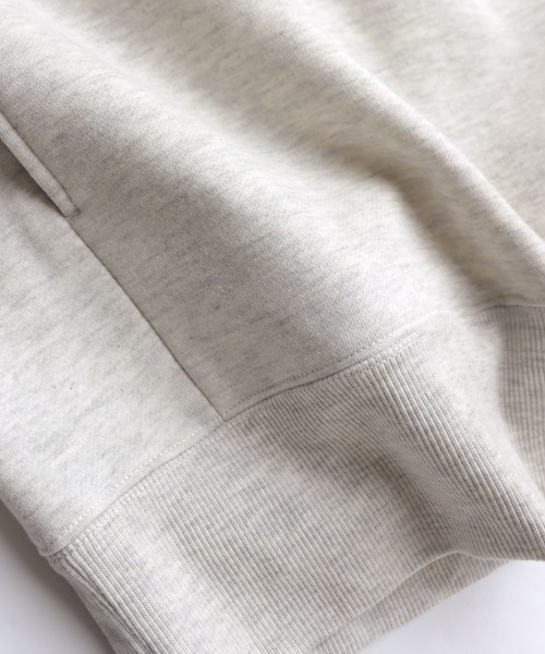 andme（アンドミー）の「裏起毛スウェットパーカーベスト（パーカー・レディース・ブルー/ブラック/ブラウン/オートミール・FREE）」の13枚目の写真