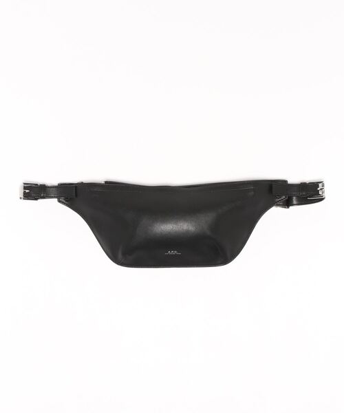 A.P.C.（アーペーセー）の「Banane Ninon 2.0 Medium  23PE JPS（ボディバッグ/ウエストポーチ・メンズ・ブラック・ONESIZE）」の6枚目の写真