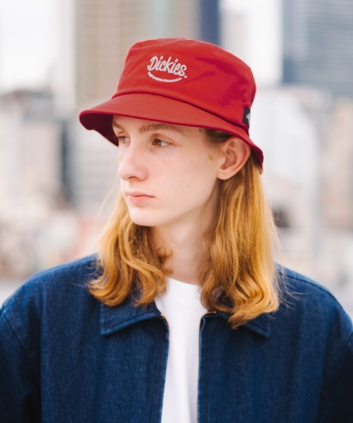 Dickies】ロゴ刺繍入り/バケットハット（ハット）｜Dickies
