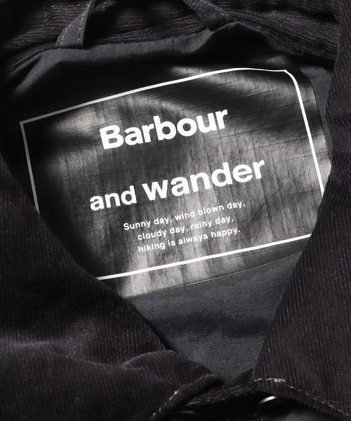 and wander（アンドワンダー）の「and wander×Barbour/アンド