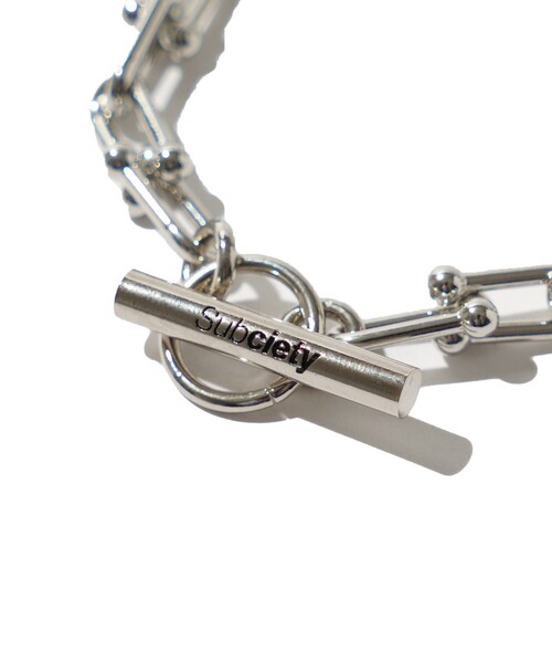 Subciety(サブサエティ)の「LINK CHAIN BRACELET(ブレスレット・メンズ・シルバー/ゴールド・FREE)」の8枚目の写真