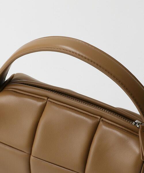 ADD CULUMN(アドカラム)の「<ADD CULUMN>パフ ハンドル バッグ(ハンドバッグ・レディース・ブラウン/コバルトブルー/ホワイト/ブラック・FREE)」の19枚目の写真