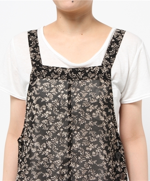 Kastane（カスタネ）の「【Kastane】柄シフォンマキシワンピース（ワンピース・レディース・ブラック・FREE）」の9枚目の写真