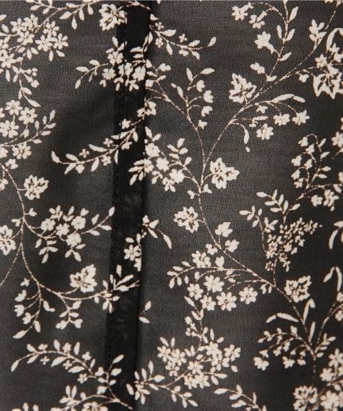 Kastane（カスタネ）の「【Kastane】柄シフォンマキシワンピース（ワンピース・レディース・ブラック・FREE）」の5枚目の写真