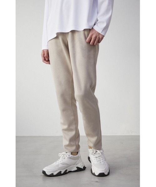 AZUL by moussy(アズールバイマウジー)の「PRIMAVERA FAUX SUEDE PANTS/プリマベーラフェイクスエードパンツ(その他パンツ・メンズ・ベージュ/ブラック/グレー・LARGE/MEDIUM)」の3枚目の写真