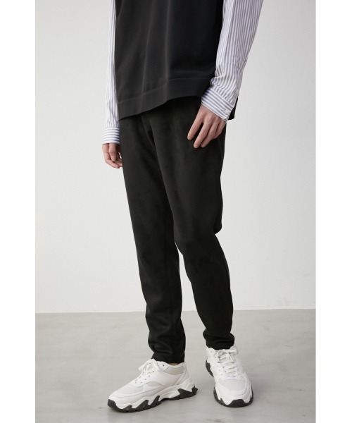 AZUL by moussy(アズールバイマウジー)の「PRIMAVERA FAUX SUEDE PANTS/プリマベーラフェイクスエードパンツ(その他パンツ・メンズ・ベージュ/ブラック/グレー・LARGE/MEDIUM)」の4枚目の写真