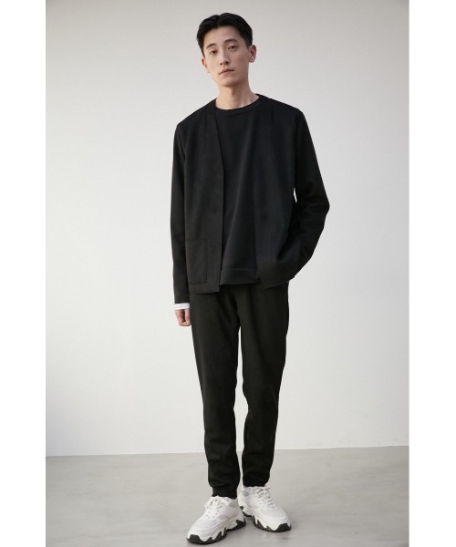 AZUL by moussy(アズールバイマウジー)の「PRIMAVERA FAUX SUEDE PANTS/プリマベーラフェイクスエードパンツ(その他パンツ・メンズ・ベージュ/ブラック/グレー・LARGE/MEDIUM)」の6枚目の写真