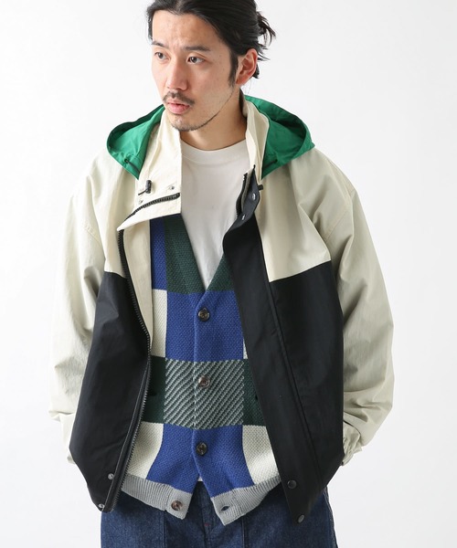 URBAN RESEARCH Sonny Label（アーバンリサーチサニーレーベル）の「マルチカラーブロックチェックカーディガン（カーディガン/ボレロ・メンズ・ブルー系その他/パープル系その他/グリーン系その他・MEDIUM/LARGE）」の22枚目の写真