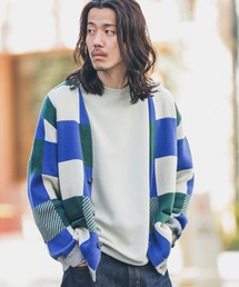 URBAN RESEARCH Sonny Label | マルチカラーブロックチェックカーディガン(カーディガン/ボレロ)