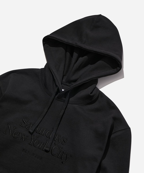 Saturdays NYC（サタデーズ ニューヨークシティ ）の「Ditch Miller Standard Hoodie（パーカー・メンズ・ブラック・S/M/X-SMALL/L/XL）」の3枚目の写真