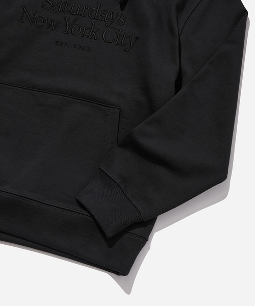 Saturdays NYC（サタデーズ ニューヨークシティ ）の「Ditch Miller Standard Hoodie（パーカー・メンズ・ブラック・S/M/X-SMALL/L/XL）」の4枚目の写真