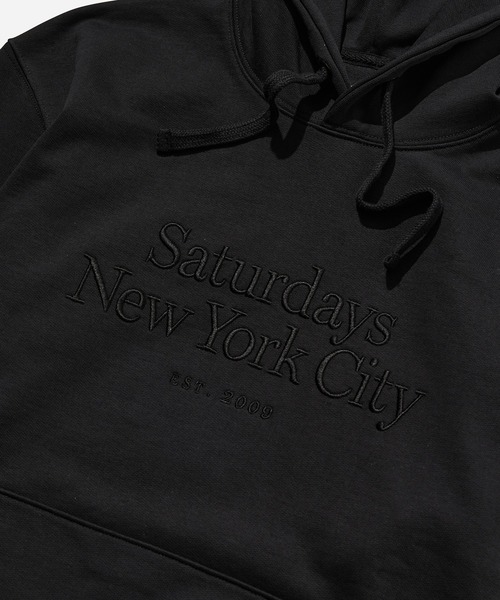 Saturdays NYC（サタデーズ ニューヨークシティ ）の「Ditch Miller Standard Hoodie（パーカー・メンズ・ブラック・S/M/X-SMALL/L/XL）」の6枚目の写真