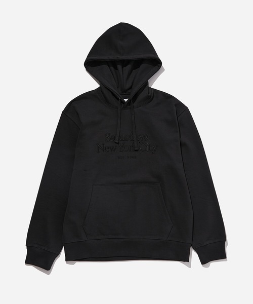 Saturdays NYC（サタデーズ ニューヨークシティ ）の「Ditch Miller Standard Hoodie（パーカー・メンズ・ブラック・S/M/X-SMALL/L/XL）」の8枚目の写真