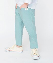 BRANSHES（ブランシェス）の「【爽やかシャンブレー】クロップドパンツ（デニムパンツ・キッズ）」