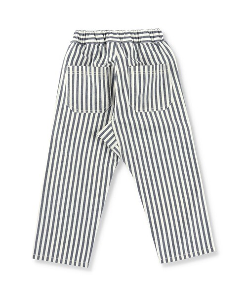 BRANSHES（ブランシェス）の「【爽やかシャンブレー】クロップドパンツ（デニムパンツ・キッズ・ライトベージュ/ベージュ/ネイビー/カーキオリーブ/ブルーグレー・110/140/100/90/120/130/150）」の11枚目の写真