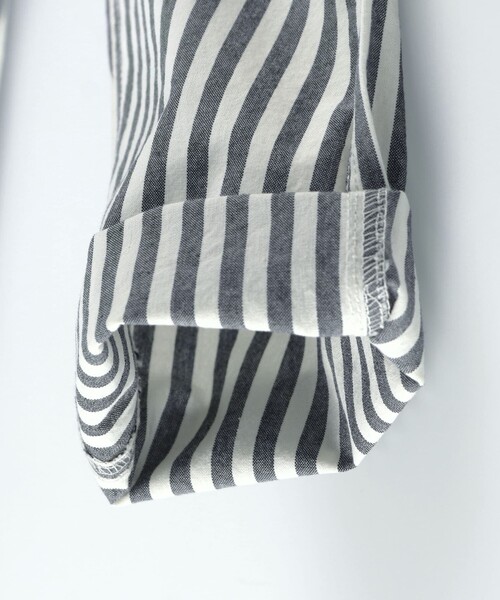 BRANSHES（ブランシェス）の「【爽やかシャンブレー】クロップドパンツ（デニムパンツ・キッズ・ライトベージュ/ベージュ/ネイビー/カーキオリーブ/ブルーグレー・110/140/100/90/120/130/150）」の16枚目の写真