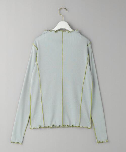 BEAUTY&YOUTH UNITED ARROWS（ビューティーアンドユースユナイテッドアローズ）の「メローステッチ モックネック カットソー（Tシャツ/カットソー・レディース・ブラック/オフホワイト/ライトブルー・FREE）」の19枚目の写真