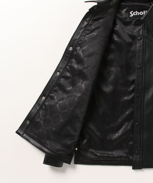 Schott WESTERN JACKET ブラック schott（ショット）の「SCHOTT/別注 LEATHER WESTERN JACKET