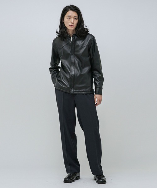 Schott WESTERN JACKET ブラック ショット Schott WESTERN LEATHER JACKET （ブラック