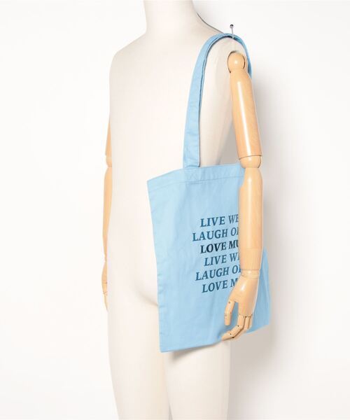 Actually（アクチュアリー）の「COLORFUL スクエアロゴトート（トートバッグ・レディース・ラベンダー/ブルー/イエロー/グレー・フリー）」の20枚目の写真