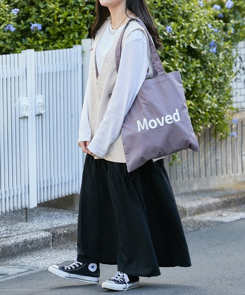 Actually（アクチュアリー）の「COLORFUL スクエアロゴトート（トートバッグ・レディース・ラベンダー/ブルー/イエロー/グレー・フリー）」の12枚目の写真