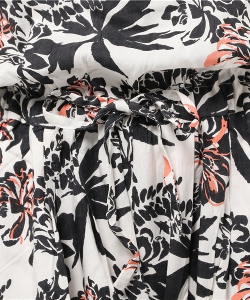 CIAOPANIC（チャオパニック）の「【Ciaopanic】　リゾサロペ（サロペット/オーバーオール・レディース・ホワイト/ネイビー・FREE）」の11枚目の写真