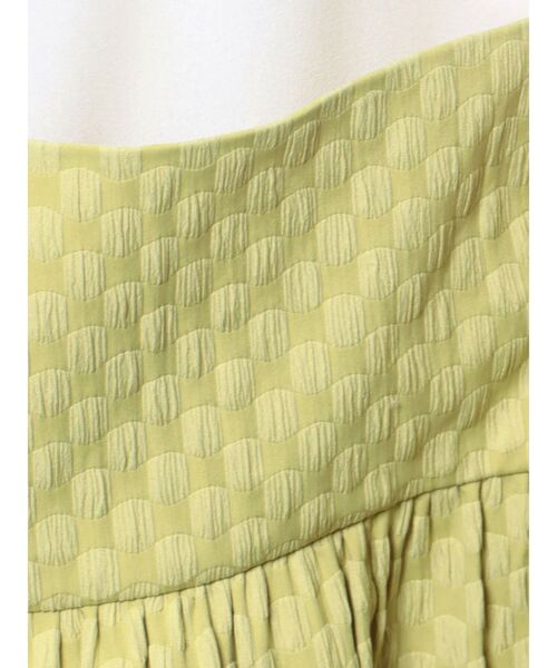 LAGUNAMOON（ラグナムーン）の「ペプラムキャミソールトップス（Tシャツ/カットソー・レディース・ブラック/ホワイト/ライトグリーン・FREE）」の5枚目の写真