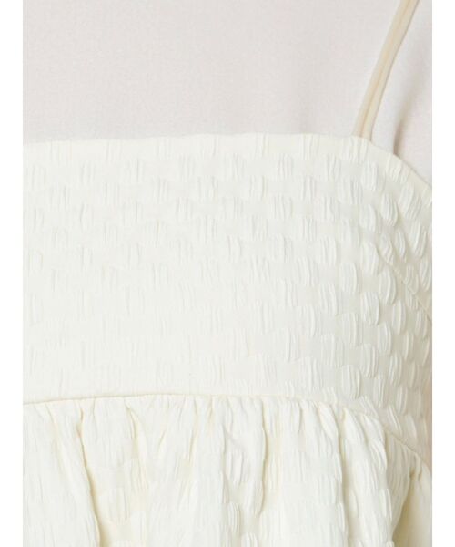 LAGUNAMOON（ラグナムーン）の「ペプラムキャミソールトップス（Tシャツ/カットソー・レディース・ブラック/ホワイト/ライトグリーン・FREE）」の20枚目の写真