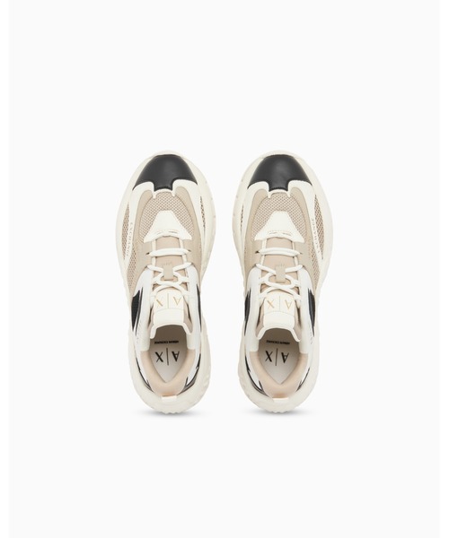 ARMANI EXCHANGE（アルマーニエクスチェンジ）の「【A|X アルマーニ エクスチェンジ】＜ZOZO限定＞ボリュームソール　レースアップスニーカー（スニーカー・レディース・サーモンピンク/マルチ/その他/ローズ/ライトピンク/セージグリーン/グレイッシュベージュ/ライトイエロー/ラベンダー/ベージュ・37/36/38/39/38.5/37.5/36.5/35）」の17枚目の写真
