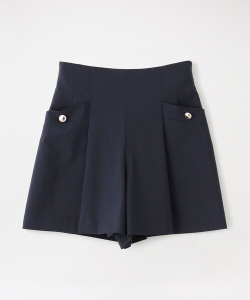 LOVELESS（ラブレス）の「セットアップショートパンツ（その他パンツ・レディース・ライトベージュ/ダークネイビー/ブルー系その他2・36/34）」の3枚目の写真