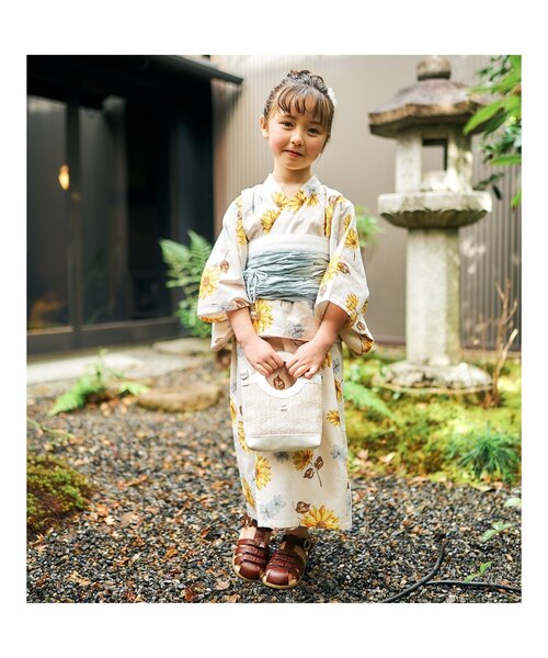 apres les cours(アプレレクール)の「2WAYサークルハンドルさくらんぼポシェット(ショルダーバッグ・キッズ・アイボリー・FREE)」の2枚目の写真