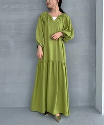 A part by | ティアードソデパフワンピース(ワンピース)