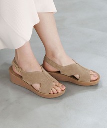 クッションウエッジカットサンダル　177106