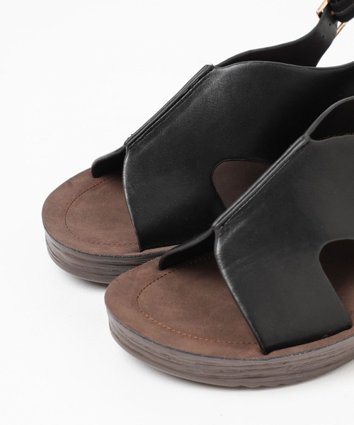 LEPSIM(レプシィム)の「クッションウエッジカットサンダル 177106(サンダル・レディース・ブラック/ベージュ/アイボリー/グリーン系その他・SMALL/MEDIUM/LARGE)」の13枚目の写真